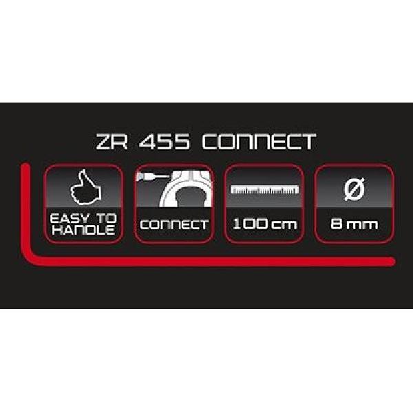 Trelock ZR 455 100/8 Fietsslot Zwart