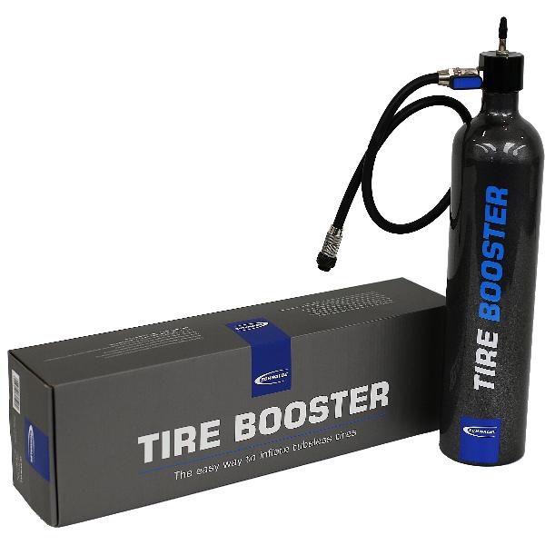 Schwalbe Tire booster luchtpomp tubeless incl montage riem 6080.01