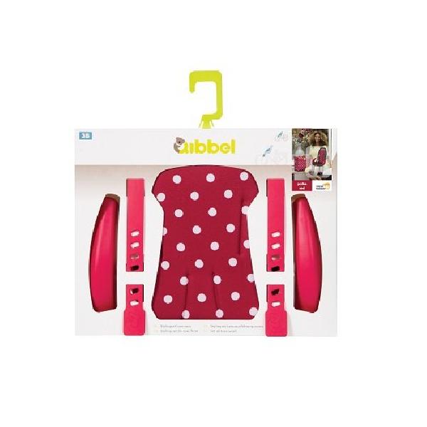 Stylingset Luxe Voorzitje Polka Dot Red