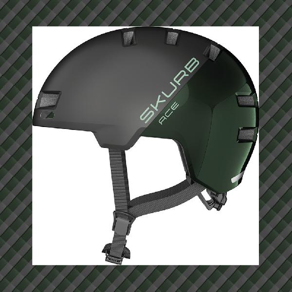 Fietshelm Skurb Ace Moss Green S