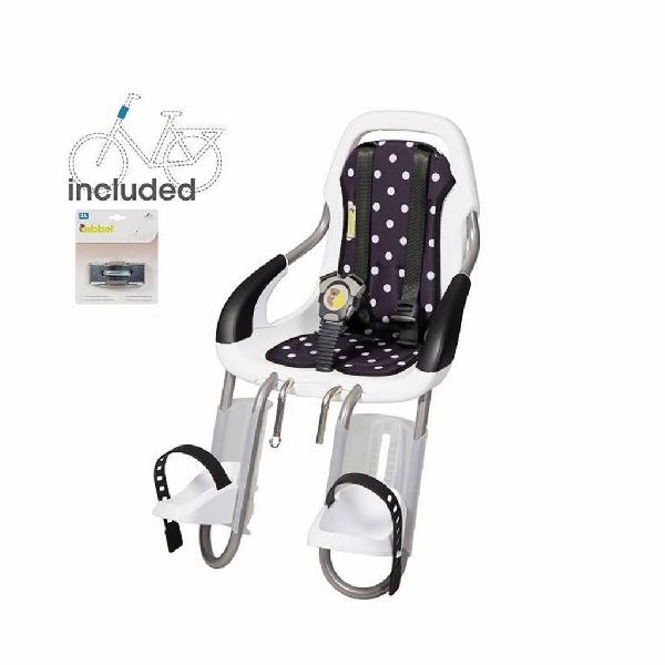 voorzitje wit stuurpen bevestiging Dot Black