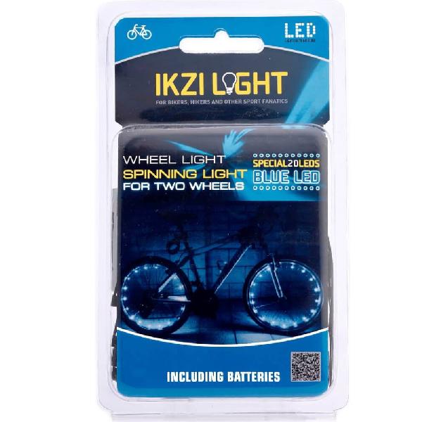 Wielverlichting 2 x 20 LED's Blauw