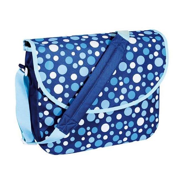 Schoudertas Dots Blauw
