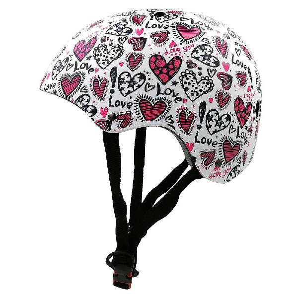 Kinder Fietshelm Love Medium ( 53-58 cm)