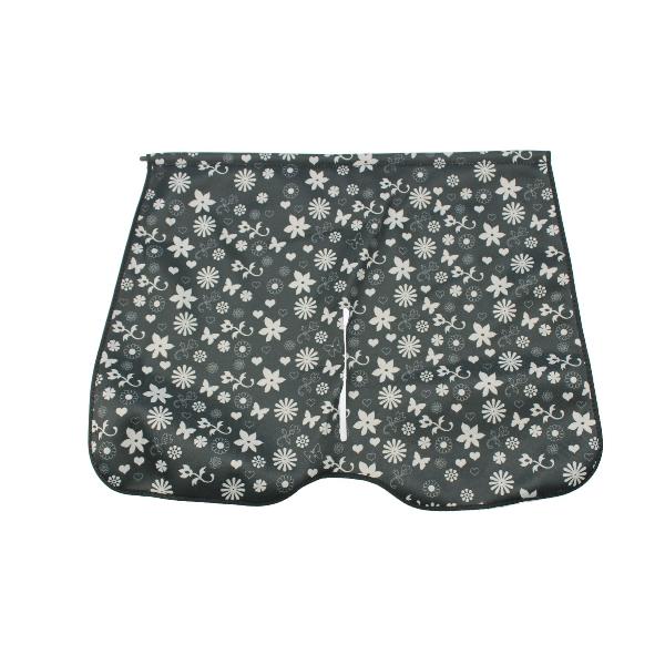 Windscherm Flap Zwarte Bloem