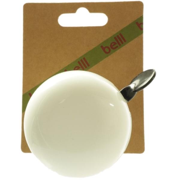 Fietsbel Ding Dong 60 mm wit