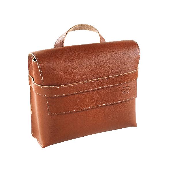 Enkele fietstas Leather Bag Brandy 7,5L Bruin