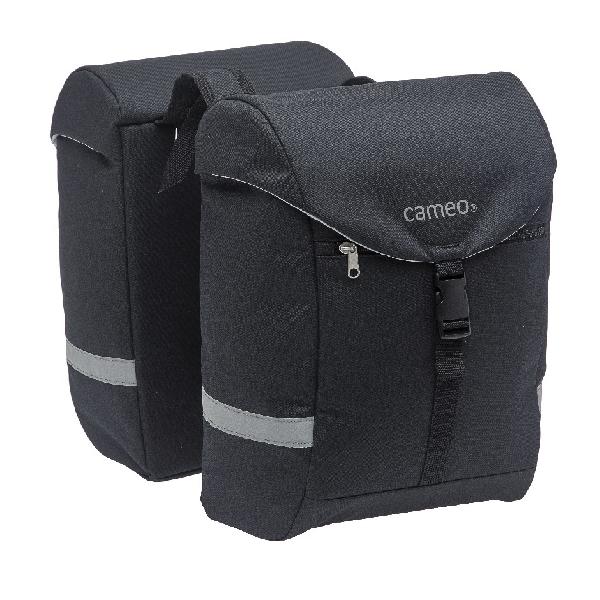 Dubbele fietstas Cameo Sports Bag Double 28L Zwart