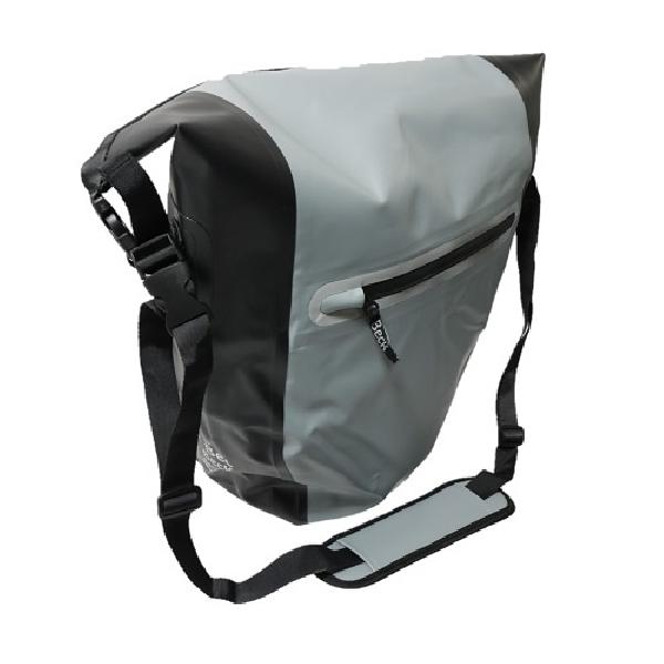 Enkele fietstas DR.Y Large 2.0 23L Zwart/Zilver