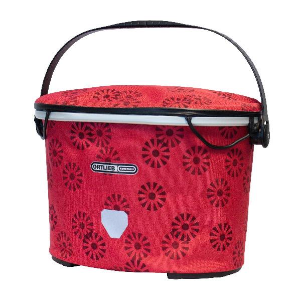 Stuurtas Up-Town Design Floral Red - 17,5L