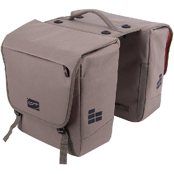 Dubbele fietstas Via Tour Double RT 32L Zand