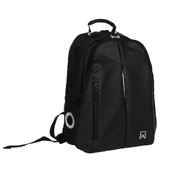 Enkele fietstas en rugtas Commuter 17L Zwart