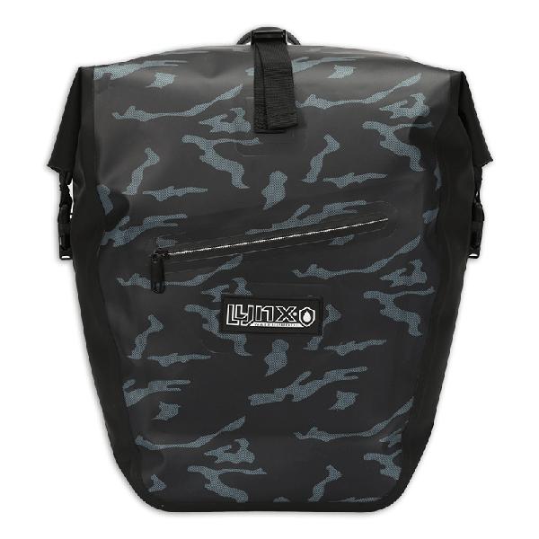 Enkele Fietstas Big Bend 25L Zwart/Grijs