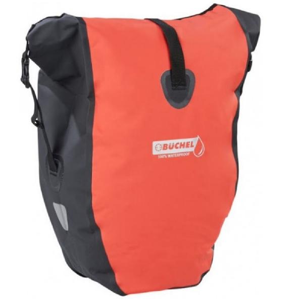 Enkele fietstas 25L Rood