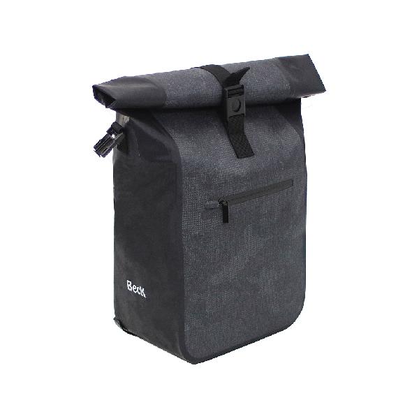 Enkele fietstas Base Zwart 18L