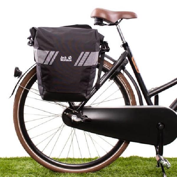 Enkele fietstas Rack Bag 22L Flash Black