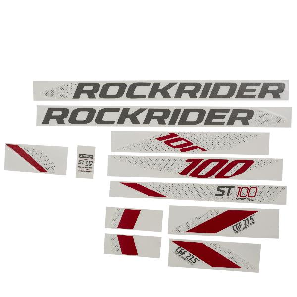 Set stickers st 100 rood