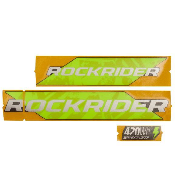 Batterijstickers e-st520 geel