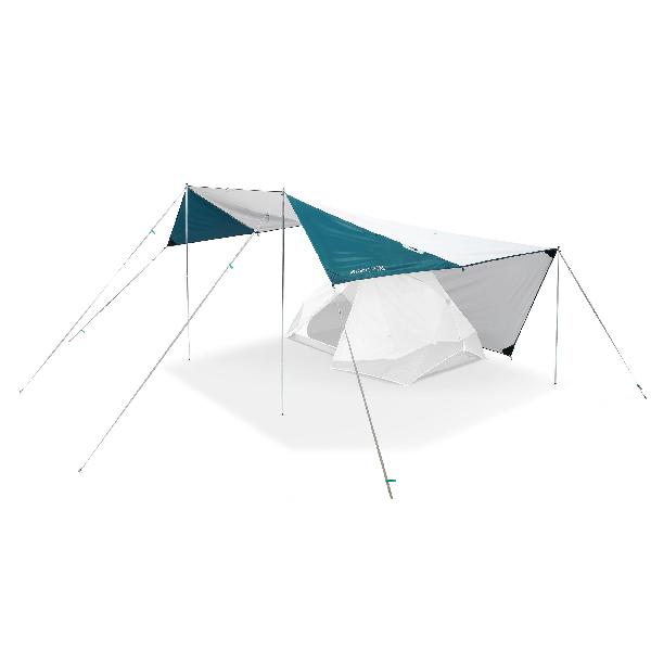 Multifunctionele tarp voor de camping fresh xl