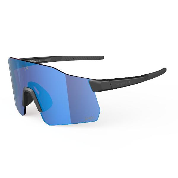 Fietsbril voor volwassenen roadr 920 categorie 3 high definition blauw