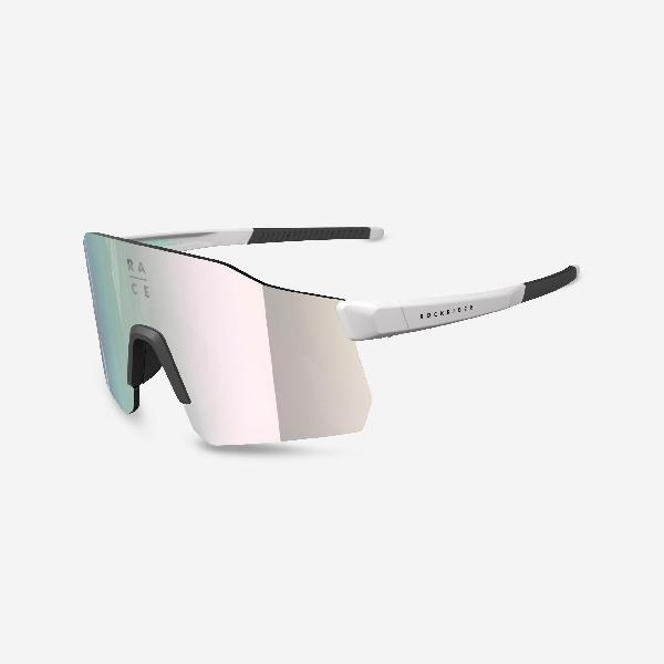 Fietsbril voor volwassenen roadr 920 categorie 3 high definition wit
