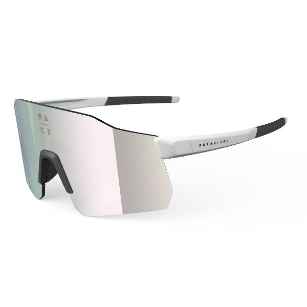 Fietsbril voor volwassenen roadr 920 categorie 3 high definition wit