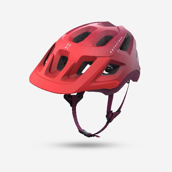 Mtb-helm expl 500 roze met kleurverloop