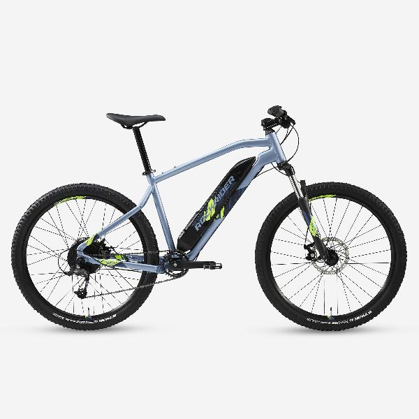 Elektrische hardtail mountainbike e-st 100 blauw 27'5
