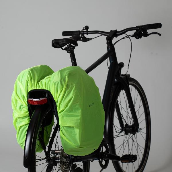 Regenhoes voor rugzak/dubbele fietstas