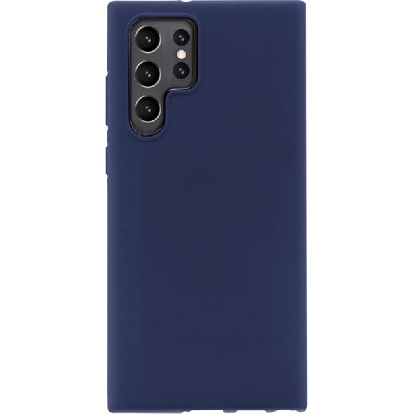 BlueBuilt Soft Case Samsung Galaxy S22 Ultra Back Cover Blauw