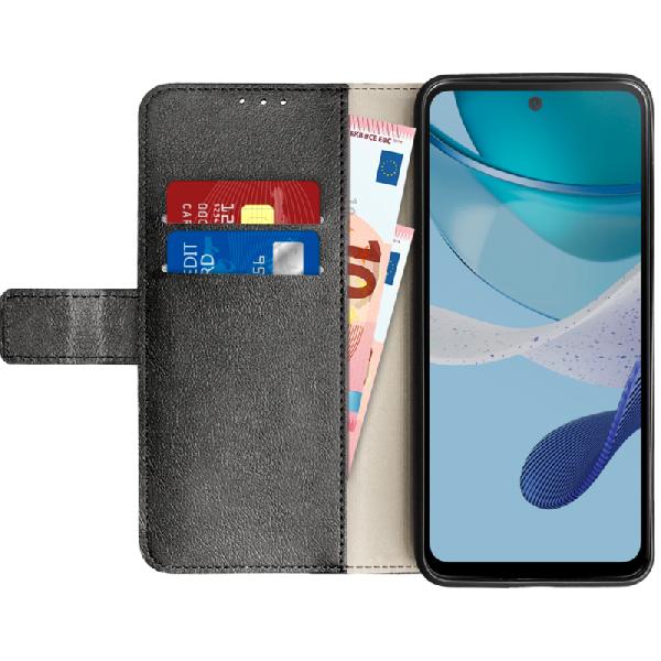 Just in Case Wallet Motorola Moto G53 Book Case Zwart
