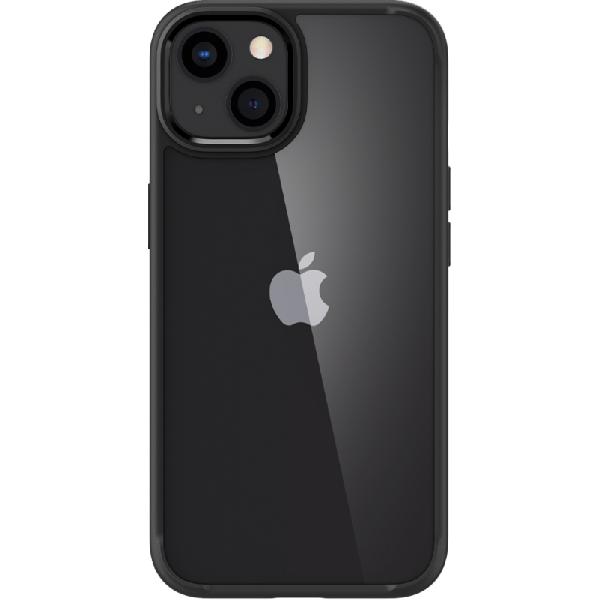 Spigen Ultra Hybrid Apple iPhone 13 Back Cover Transparant/Zwart