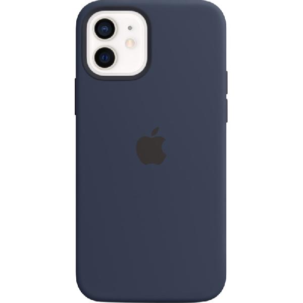 Apple iPhone 12 / 12 Pro Back Cover met MagSafe Donkermarineblauw