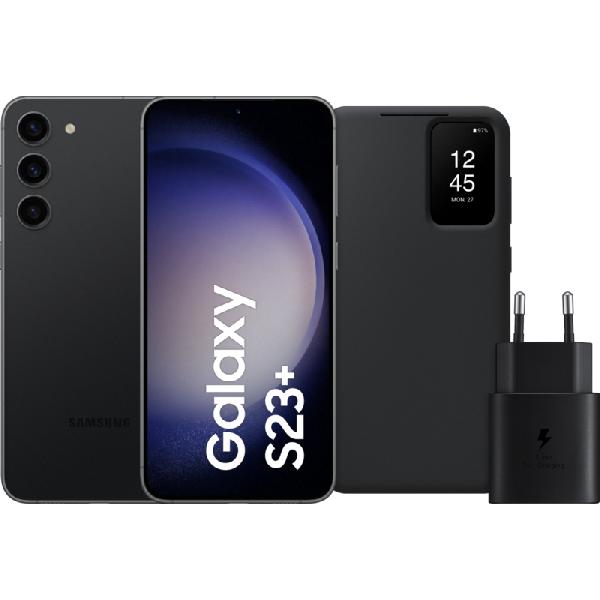 Samsung Galaxy S23 Plus 256GB Zwart 5G + Accessoirepakket