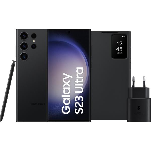 Samsung Galaxy S23 Ultra 1TB Zwart 5G + Accessoirepakket