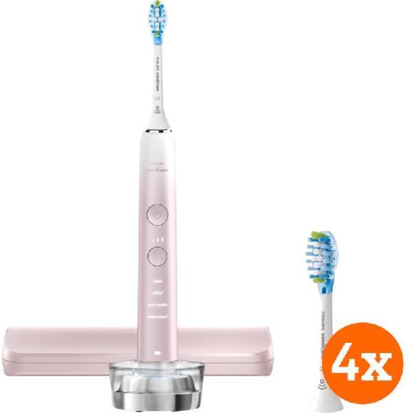 Philips Sonicare DiamondClean 9000 HX9911/84 Gradient Pink + opzetborstels (4 stuks)
