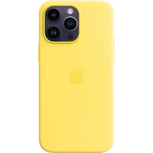 Apple iPhone 14 Pro Max Back Cover met MagSafe Kanariegeel