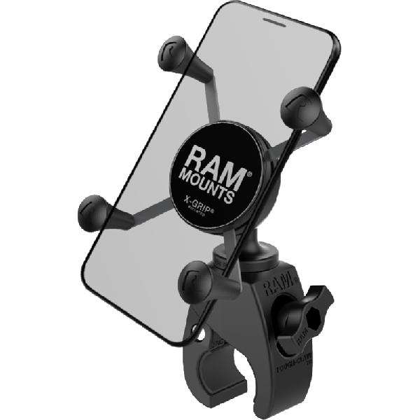 RAM Mounts Tough-Claw Telefoonhouder Motor Stuur Klein