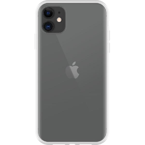 Just in Case Soft Design iPhone 11 Back Cover Transparant