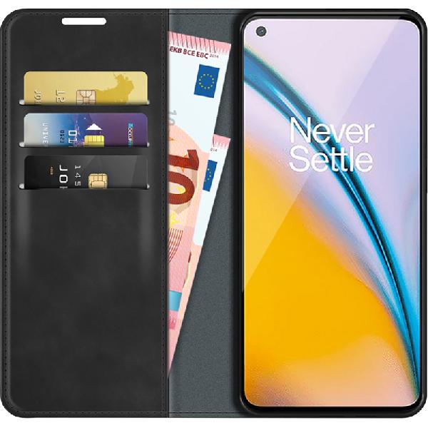 Just in Case Wallet Magnetic OnePlus Nord CE 2 Book Case Zwart