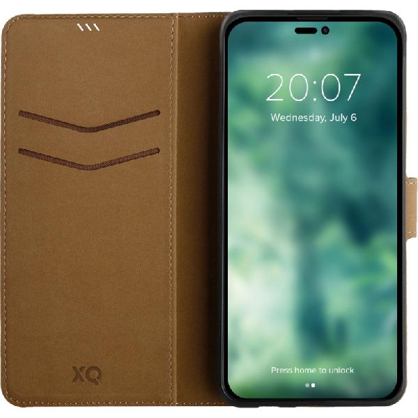 XQISIT Wallet Case Apple iPhone 14 Pro Book Case Zwart
