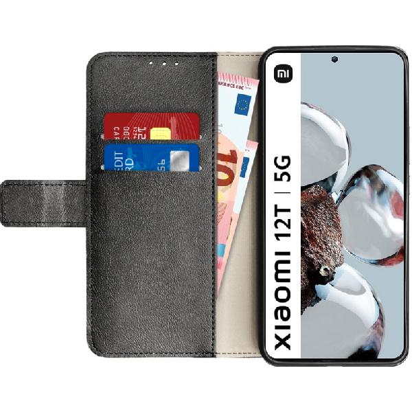 Just in Case Wallet Xiaomi 12T / 12T Pro Book Case Zwart