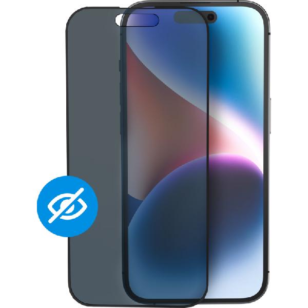 BlueBuilt Apple iPhone 15 Pro Privacy Filter Screenprotector Glas