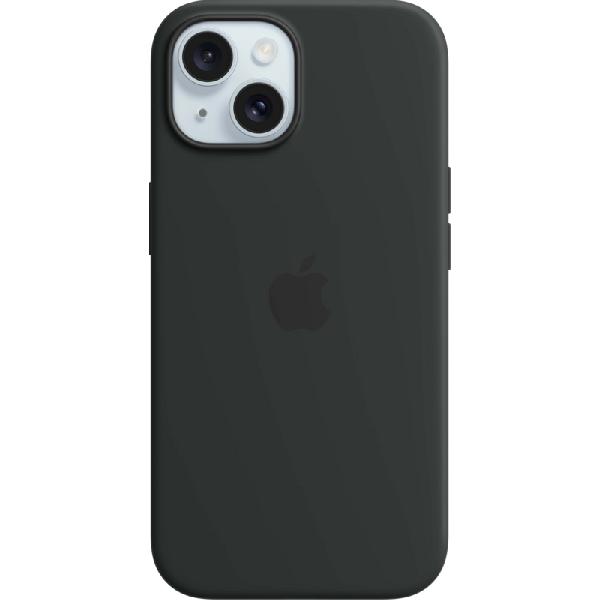 Apple iPhone 15 Back Cover met MagSafe Zwart