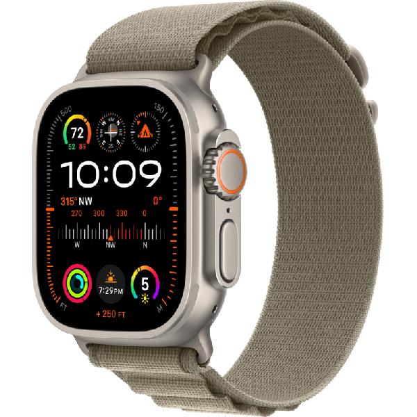 Apple Watch Ultra 2 4G 49mm Alpine Band Groen S