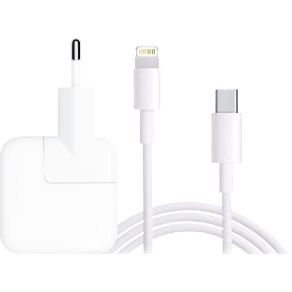 Apple Oplader 12W + Usb A naar Lightning Kabel 1m