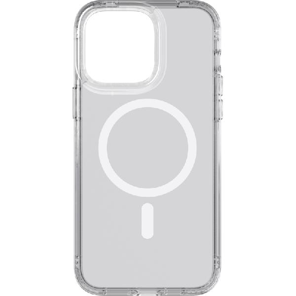 Tech21 Evo Clear Apple iPhone 14 Pro Max Back Cover met MagSafe Transparant