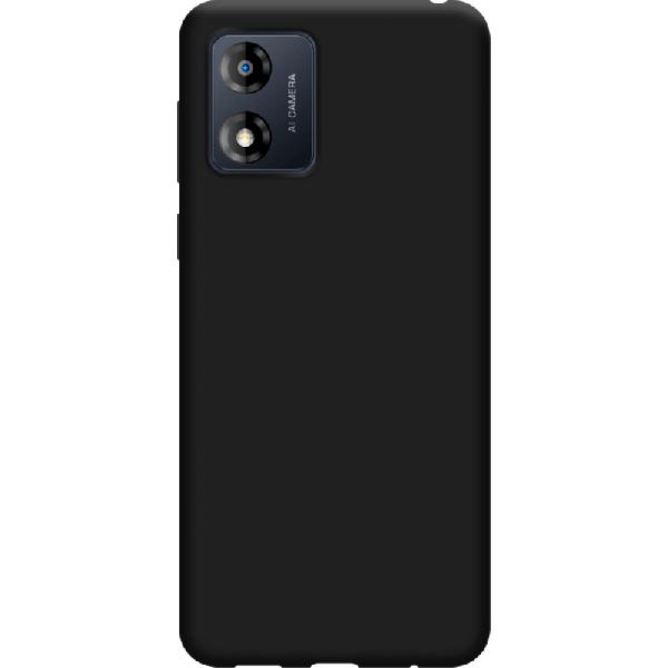 Just in Case Soft Design Motorola Moto E13 Back Cover Zwart