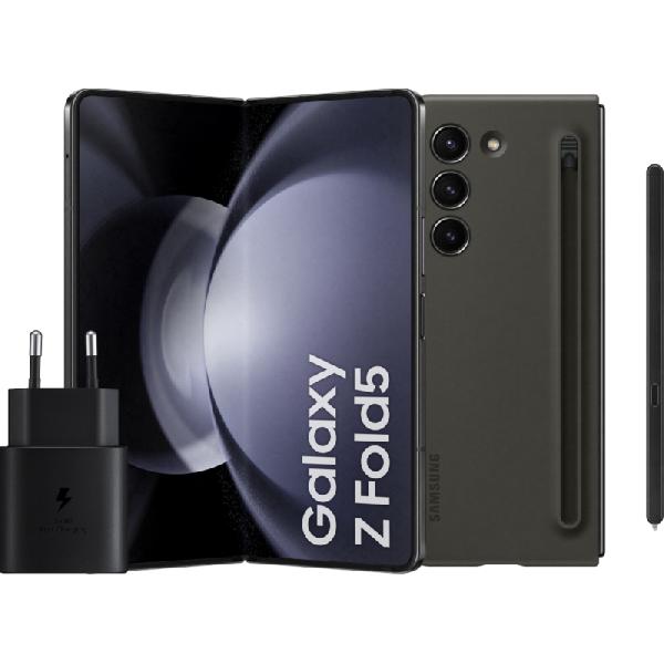 Samsung Galaxy Z Fold 5 512GB Zwart 5G + Samsung Accessoirepakket