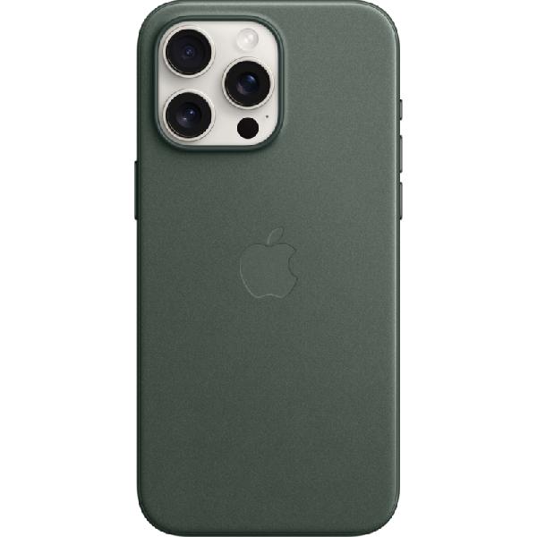 Apple iPhone 15 Pro FineWoven Back Cover MagSafe Evergreen